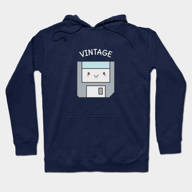 Vintage Retro Floppy Disk T-Shirt Hoodie by happinessinatee